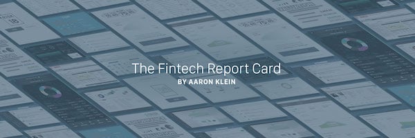 Fintech Report Card