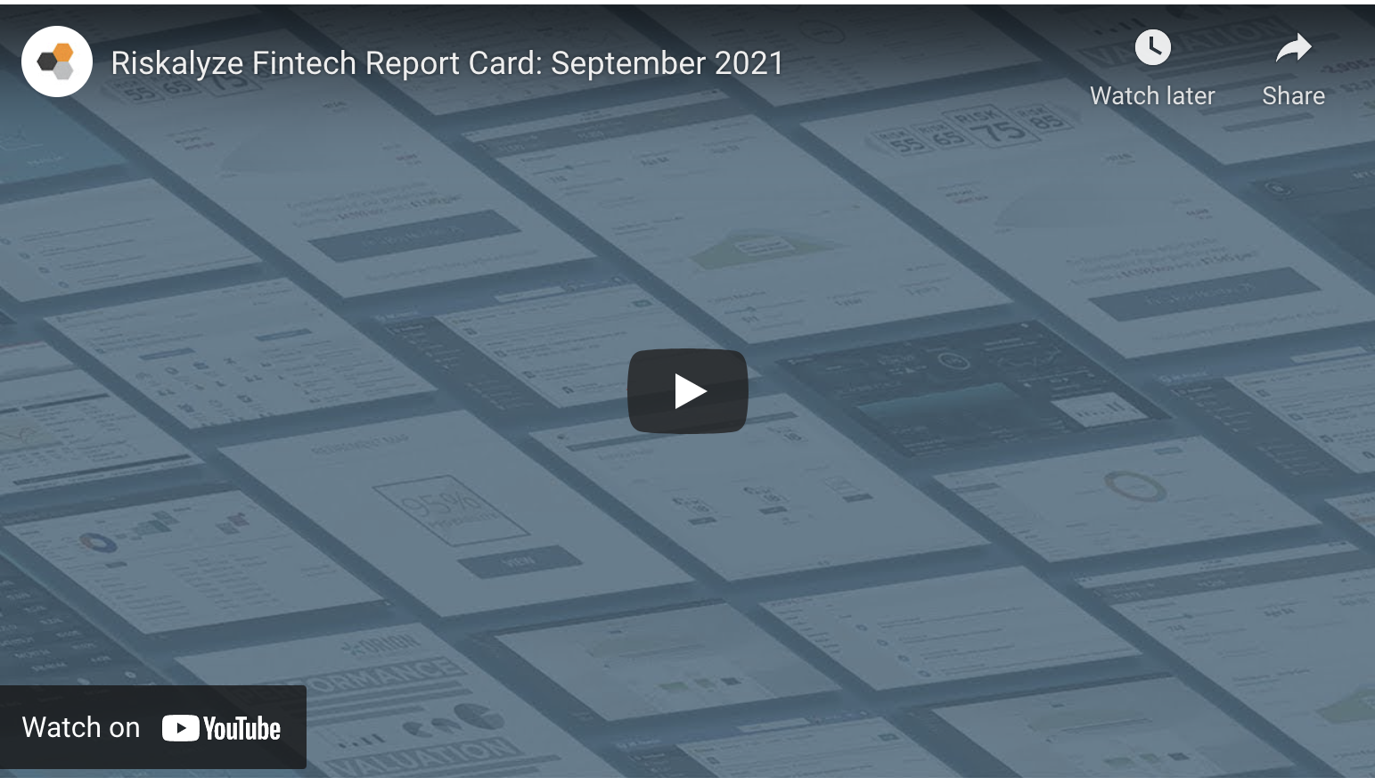 September 2021 Fintech Report Card